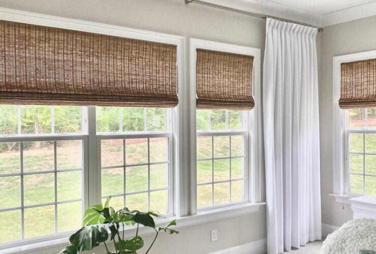 Woven wood Shades & Drapery