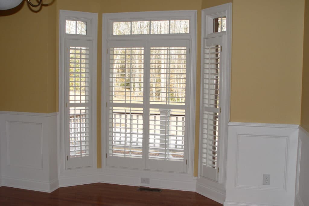 3" Custom Shutters with Center Rial