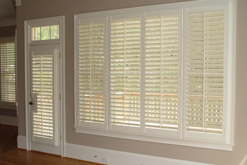 3 Inch Shutterrs with Door Cut Out