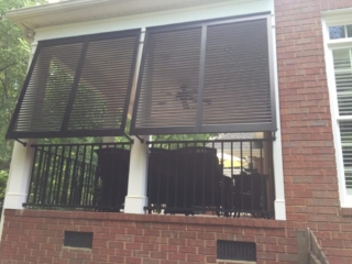 Painted Wester Red Cedar Bahama Shutters Painted Wester Red Cedar Bahama Shutters