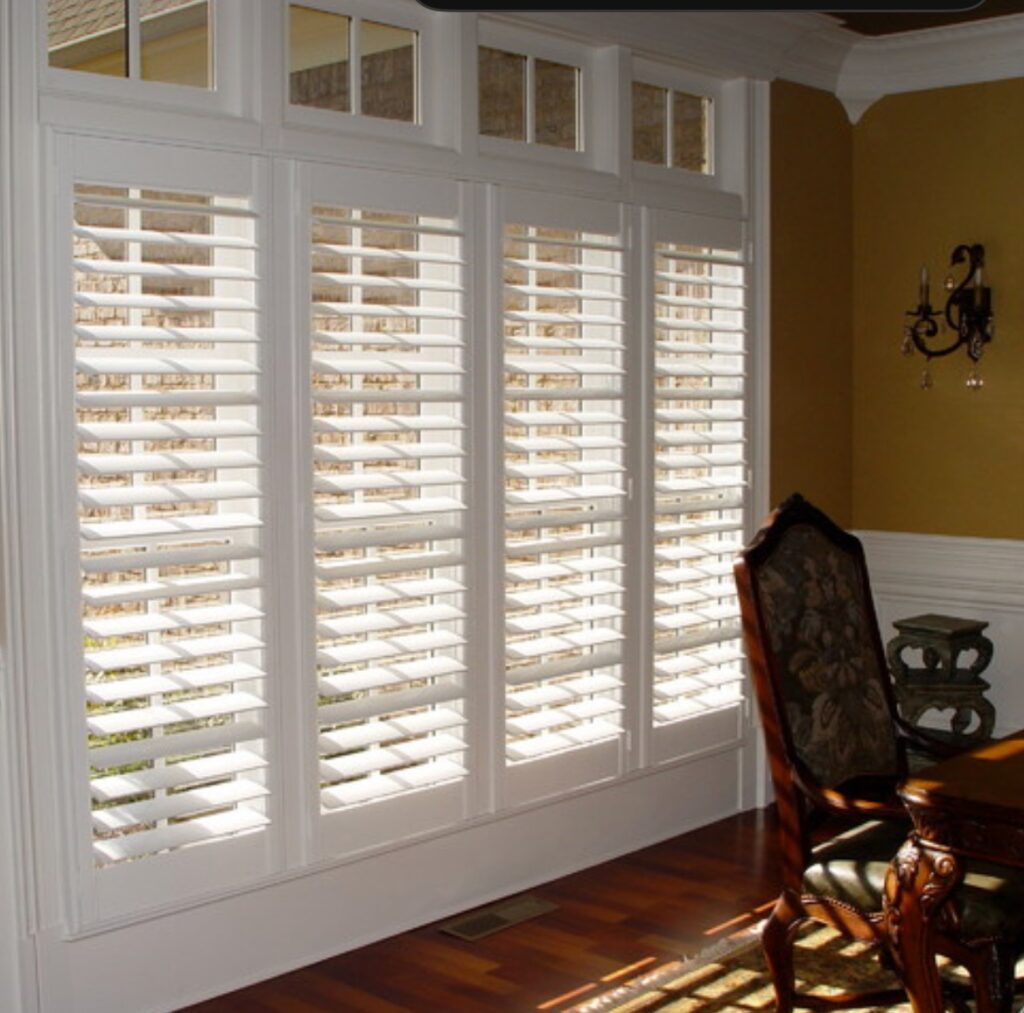 Elite Clear View Shutter Designs – Contemporary – Living Room – Charlotte – by Elite Shutters & Blinds, Inc.