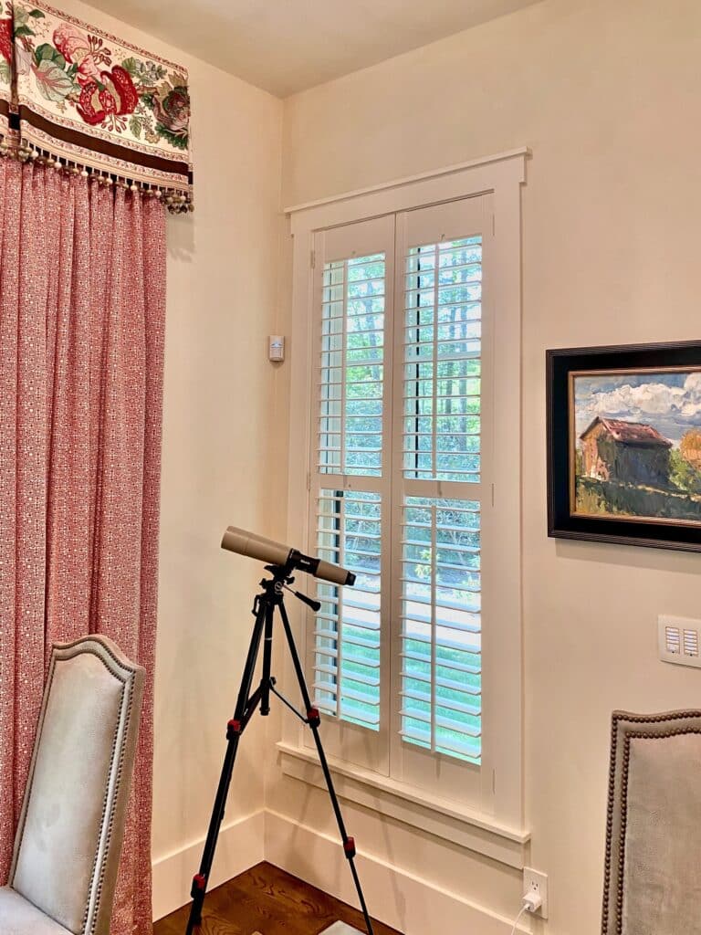 3" Plantation Shutters with Center Divider Rail