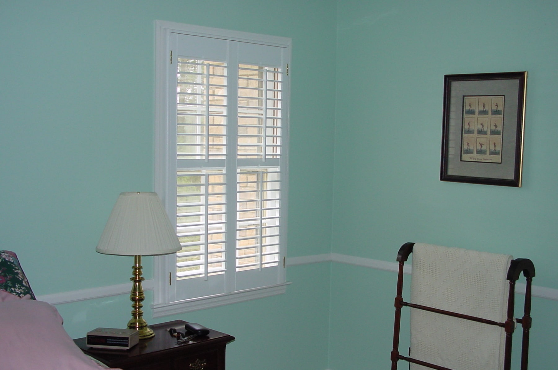 2 1/2" Interior Shutters With Divider - Greenville, SC