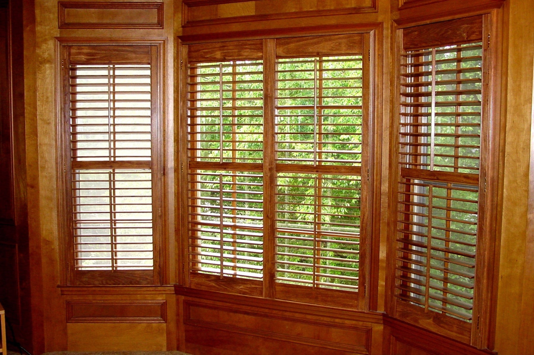 Stained Traditional Shutters - Senaca, SC