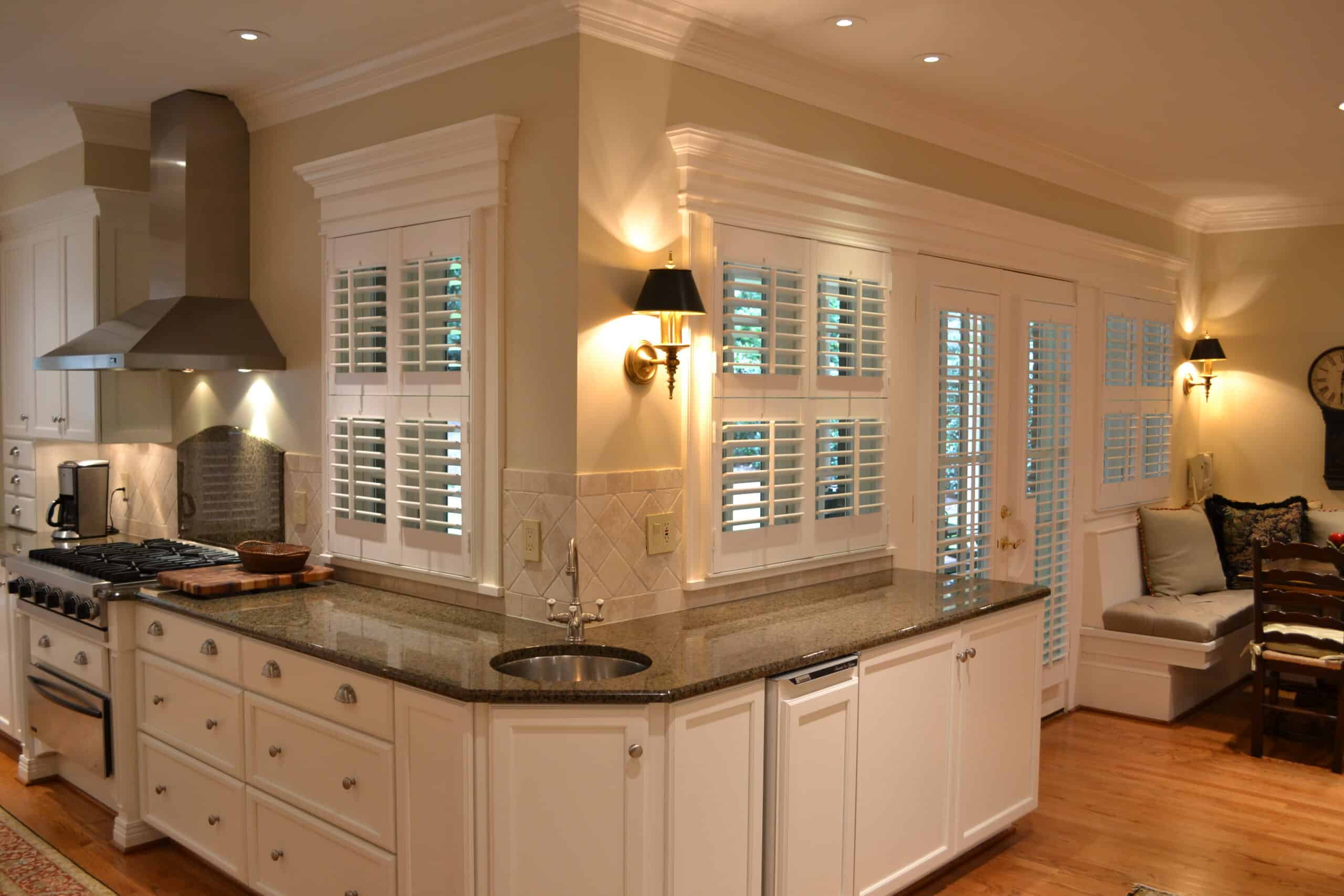 traditional double hung shutters in Charlotte NC